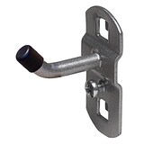 thumbnail of PROREGAL Werkzeughalter mit schrägem Hakenende für Lochplatte | 2,5cm | Weissaluminium