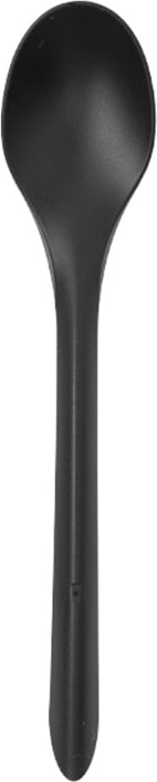 MONOUSO - Cucchiaino Riutilizzabile in PP Nero 12,4cm (1.000 Pezzi)