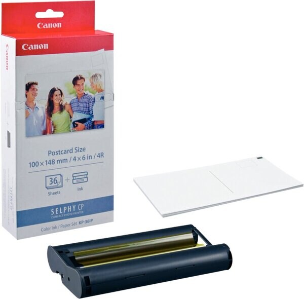 Canon Photoset KP-36IP bestehend aus Fotopapier 10x15, (36 Blatt) und