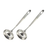 thumbnail of Set van 2 roestvrijstalen keukenopscheplepels, 28 cm, Fackelmann Oxford
