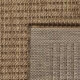thumbnail of Carpetsale24 In- & Outdoor Teppich Wetterfest 140 x 200 cm Einfarbig Braun - Wasserfest,Flachgewebe, für Balkon, Garten, Terrasse, Küchenteppich
