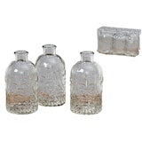thumbnail of Vase Country 3tlg H 13 cm Glas Glasvase Flaschen Tischvase