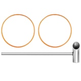 thumbnail of Royal Catering - Krachtige suikerspinmachine met roestvrijstalen kom en warmhoudlade - 230V, 1200W