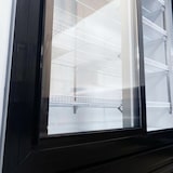 thumbnail of Romux® Glastürkühlschrank MA 600 Liter 2 Türen Glasschiebe | Professioneller Getränkekühlschrank mit Glastür & LED
