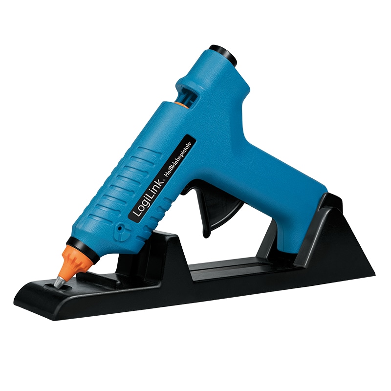 LogiLink WZ0052, Heißklebepistole, Blau, 14 g/min, 1,12 cm, 20 cm, 100 °C