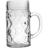 thumbnail of Borgonovo Confezione 6 Bicchieri Birra Con Manico Vetro, Trasparente, 1 Pinta L 0,5