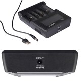 thumbnail of CR123 A Li-Ion Akku mit 3,7 Volt, 700mAh 12 Stück und Schnell-Ladegerät, Akkubox