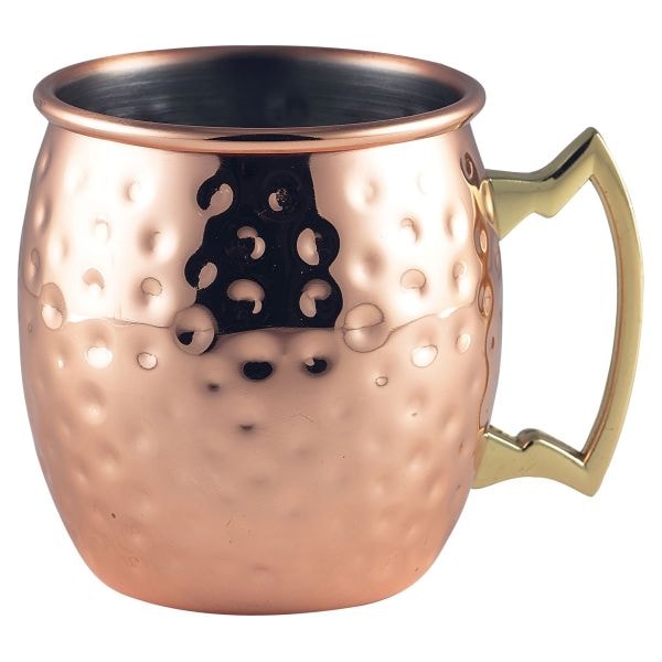 Genware Mug à Moscow Mule Martelé Cuivre 40cl