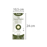 thumbnail of Exacompta - Réf. 13475B - Carton de 12 Paquets de 100 fiches intercalaires horizontales unies perforées Forever sous film 105 x 240 mm bulle