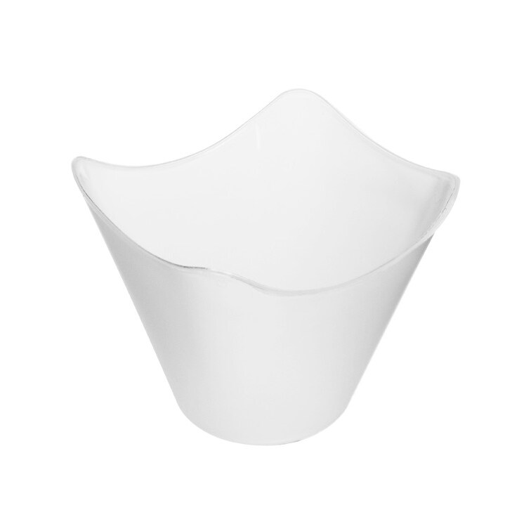 MONOUSO - Tigela Reutilizável Degustação PP Quadrada 57ml 5,8x5,4x5,2cm (200 Uds)