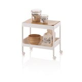 thumbnail of AQA Design Carrello LANDO-A in polipropilene bianco L.40 P.26 H.38,5 MP02878