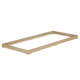 thumbnail of Futonbett platzsparend extra niedriges Einzelbett 100x200 Esche geölt V-60.47E-10 Rollrost inkl.