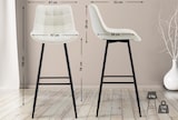 thumbnail of Barhocker Dartford creme/Samt