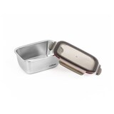 thumbnail of Cuitisan – Boite alimentaire rectangulaire en inox compatible au micro-ondes – 980ml