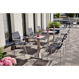 thumbnail of METRO PROFESSIONAL Mesa de restauração, aço inoxidável, 70 x 70 cm, tampo em HPL, quadrada, prateado