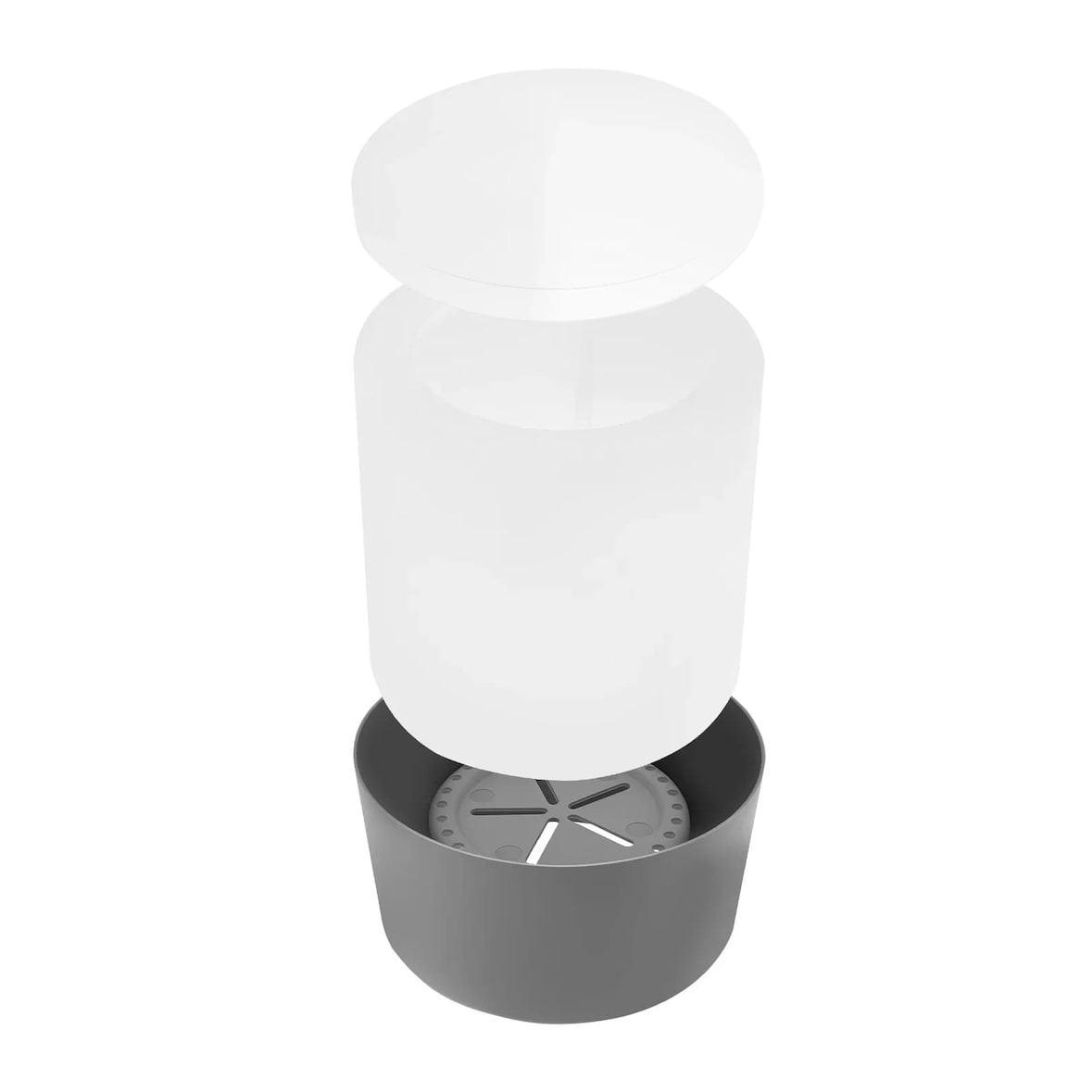 Silikon-Eiswürfelform für Champagnerflaschen mit Metall-Frappé-Verschluss – 15 x 9 x 14,6 cm