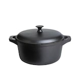 thumbnail of Gusstopf mit Deckel Feuertopf Schmortopf Gusseisen D: 20cm 2,7 Liter 2 Henkel