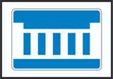thumbnail of Wehr oder Staustufe Symbol A5 (148x210mm)