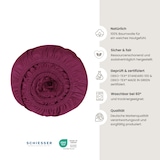 thumbnail of Schiesser Spannbettlaken Jessi - Edeljersey - 150 x 200 cm - Beere