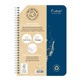 thumbnail of Forever 5x Spiralheft A5 FOREVER PREMIUM, 100% recycelt, 60 Blatt liniert, abtrennbar, mikroperforiert, Weißes Recyclingpapier 90g - Sortiert 68416C