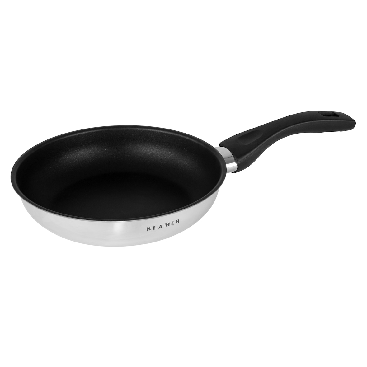 KLAMER Bratpfanne 20cm, antihaftbeschichtete Induktions-Pfanne, Premium Beschichtung, hochwertige Profi-Universalpfanne