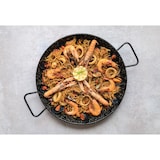 thumbnail of Estufa de gas para catering de hierro fundido real 9.8 kw 4 pies 3 grifos + manguera de gas y regulador