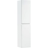 thumbnail of Alpenberger Hochschrank Schmal | Badschrank Hängend aus MDF&MFC | WC Badezimmerschrank mit 2 SoftClose Türen | Mehrzweckschrank Badezimmermöbel Weiss
