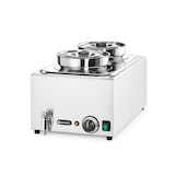 thumbnail of Set: Ranger Bain-Marie + 2 4L-Behälter mit Deckel, HENDI, 8L, 220-240V/1000W, 604x332x(H)315mm
