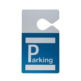 thumbnail of Badge parking avec accroche rétroviseur - Bleu roi (lot de 100)