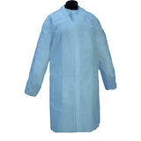 thumbnail of ENVASES DEL MEDITERRÁNEO · BATA DESECHABLE AZUL CIERRE VELCRO 35 gr. (50 Uds.) · uso profesional · higiene