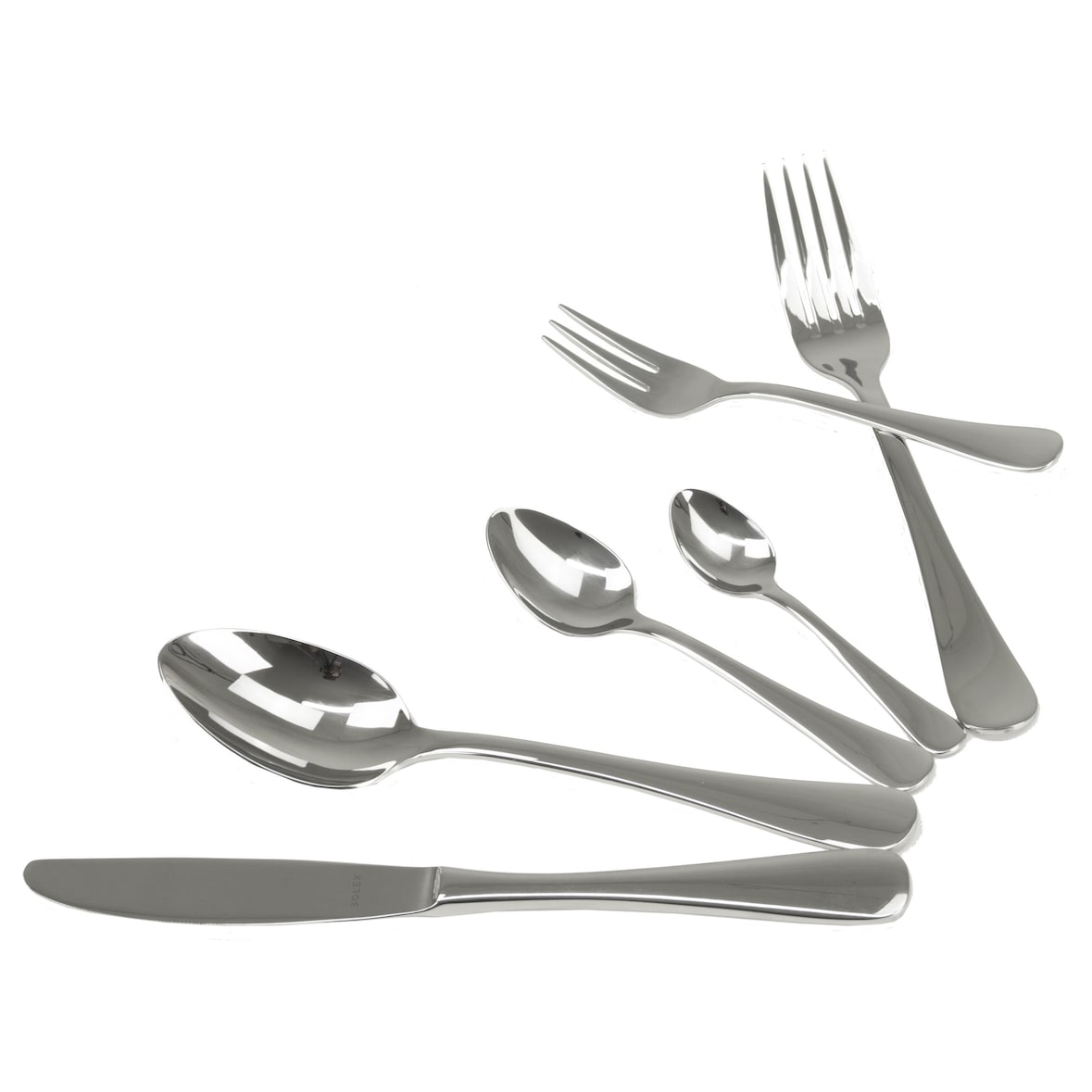 Solex Julia Besteckset 36 teilig für 6 Personen inklusive Moccalöffel