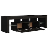 thumbnail of vidaXL TV-Schrank mit LED-Beleuchtung Schwarz 140x36,5x40 cm