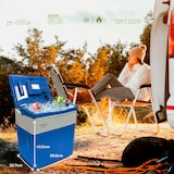 thumbnail of Briebe Geleira Eléctrica 28L, Refrigerador Eléctrico Portátil, Campismo Viagens 12V / 220 - 240V, Refrigeração e Aquecimento, CF1153BLU, Azul, 55W