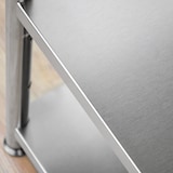 thumbnail of 120 kg Edelstahl Küchenregal 3 Böden 73x40x77 Schwerlast Metallregal Standregal