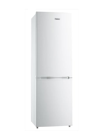 FrigeluX Réfrigérateur combiné 304L dont congélateur 4* de 93L, Blanc RC310BE