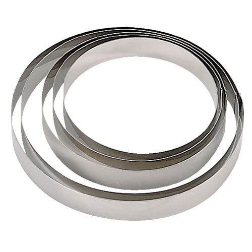 Gobel Cercle à mousse inox rond 18 cm H.4.5 cm