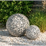 thumbnail of Bola decorativa granito gris diámetro 20 cm 12 kg esfera jardín exterior piedra natural