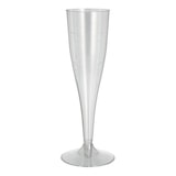 thumbnail of 1 X 500 Stiel-Gläser für Sekt, PS 0,1 l Ø 5 cm · 17,5 cm glasklar