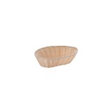 thumbnail of Cestino ovale vimini plastificato, Confezione da 12, mm 23X15