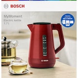 thumbnail of Bosch TWK1M124 Wasserkocher 1,7L 2400W rot