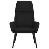 thumbnail of vidaXL Relaxstoel stof zwart