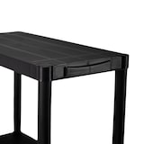 thumbnail of Harsen Stellingkast met 4 Planken 100kg 61x31x131cm Zwart O91