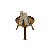 thumbnail of BOMBE Feuerbecken Cortenstahl – Feuerschale 48x48x30 cm, 2,5 mm Materialstärke, 7 kg, wetterfest