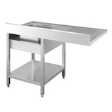 thumbnail of GastroHero Spülzentrum Basic 12x6 mit 1 Becken rechts