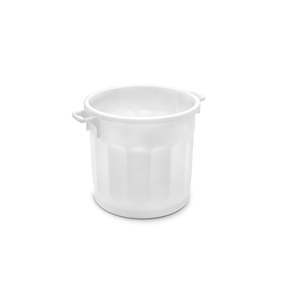 Barreño Industrial con asas. Blanco. 75 l. CONGOST