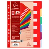 thumbnail of Exacompta Intercalari 6 tasti PP 21x29,7 cm A4