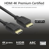 thumbnail of ACT AK3943 4K HDMI High Speed Ethernet Premium Certified Kabel - HDMI-A Male/HDMI-A Male - 1.5 meter