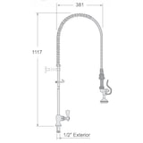 thumbnail of Grifos para hostelería con grifo ducha rociadora - TS-3