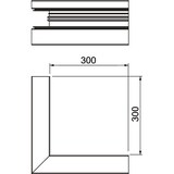 thumbnail of OBO Bettermann Außeneck GA-AA70170EL 6279413