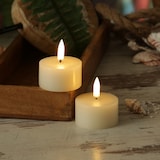 thumbnail of LED Teelicht Thea Uyuni Timer dimmbar bis 400 Stunden D: 5cm creme